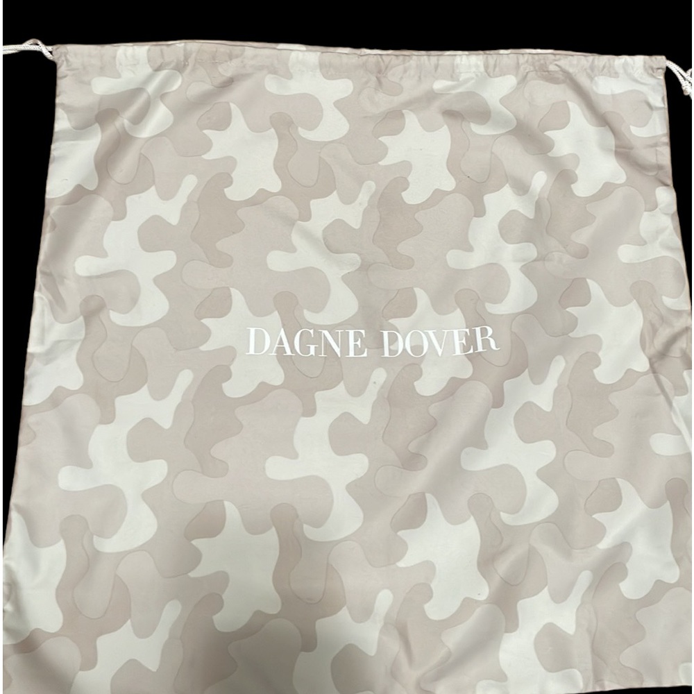 Dagne Dover Large Camo Rose Beige 20”x20” Dust Bag - Picture 1 of 9